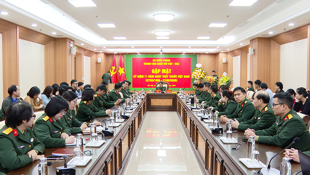 Trung tâm Nhiệt đới Việt - Nga gặp mặt kỷ niệm 71 năm Ngày Thầy thuốc Việt Nam